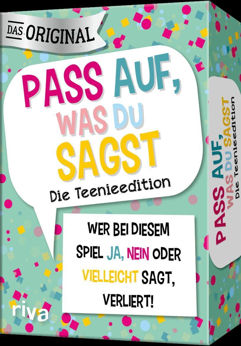 Vorderes Coverbild Pass auf, was du sagst - Die Teenieedition
