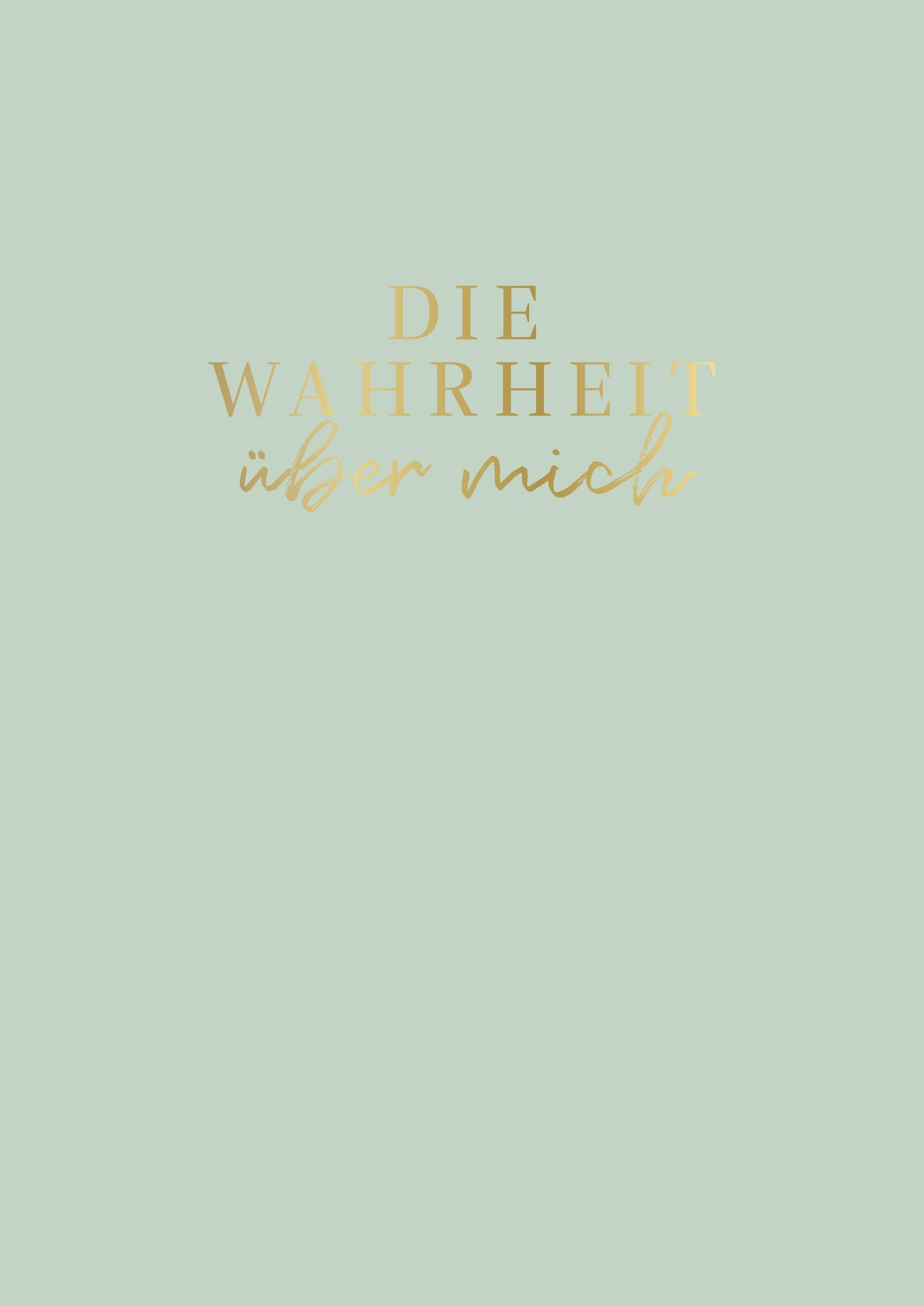 Vorderes Coverbild Die Wahrheit über mich