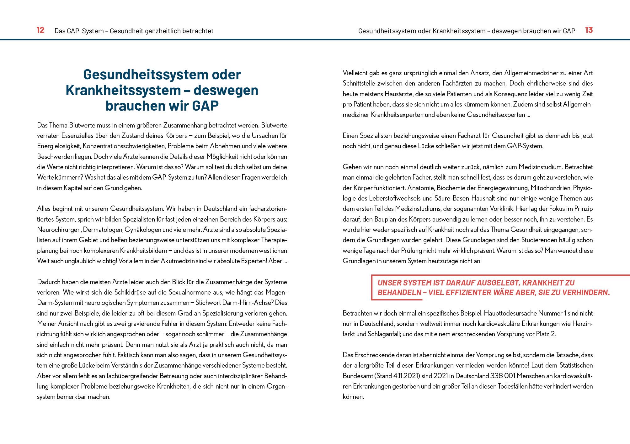 Beispielinhalt (Bild) Der Blutwerte-Code