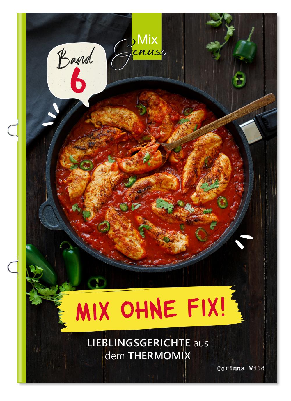 Vorderes Coverbild Mix ohne Fix - BAND 6!