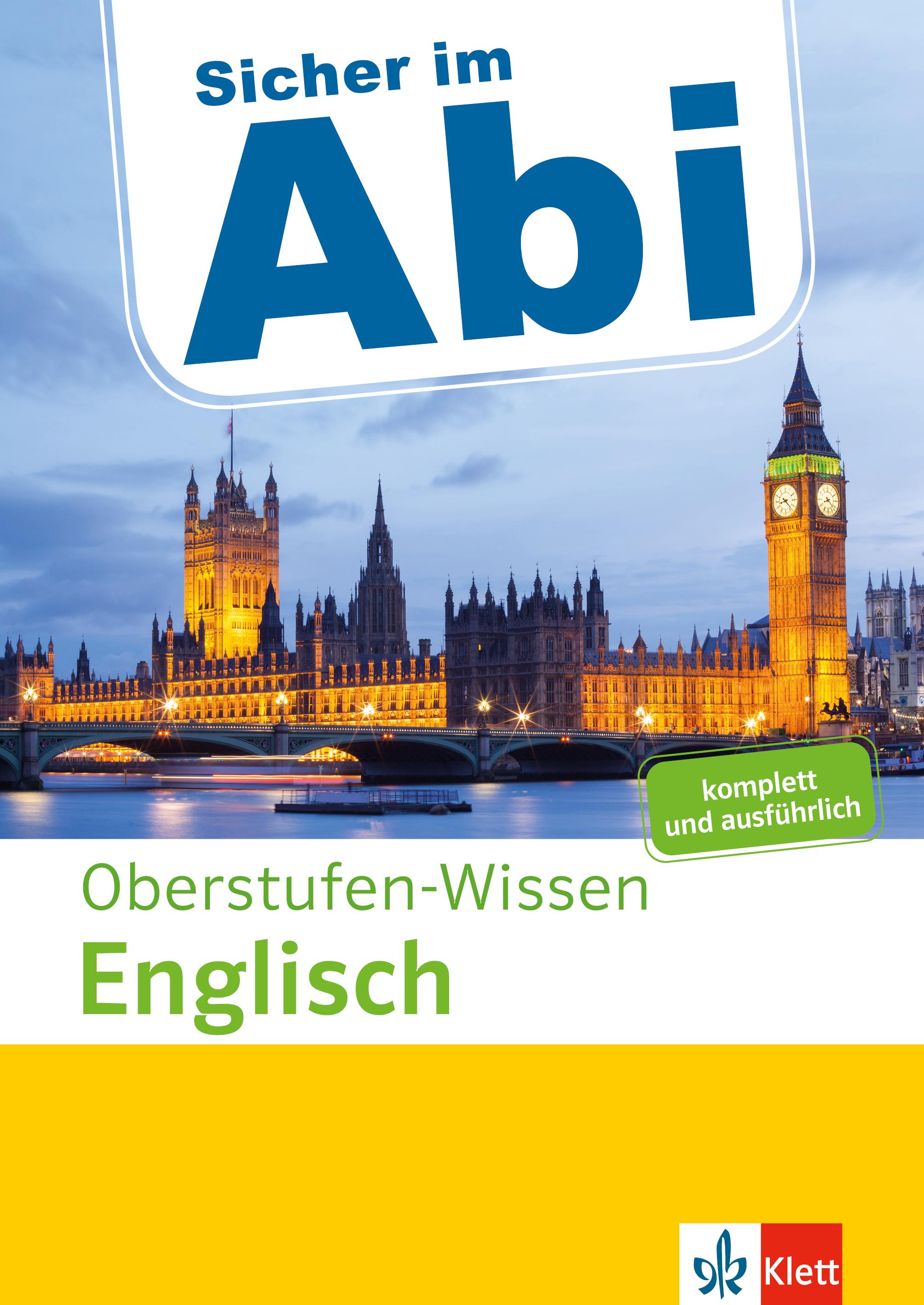 Vorderes Coverbild Sicher im Abi Oberstufen-Wissen Englisch