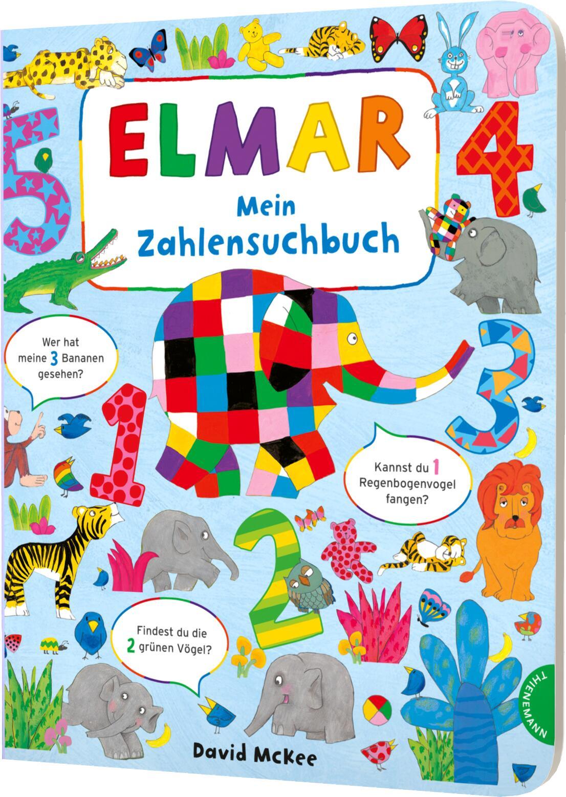Vorderes Coverbild Elmar: Mein Zahlensuchbuch