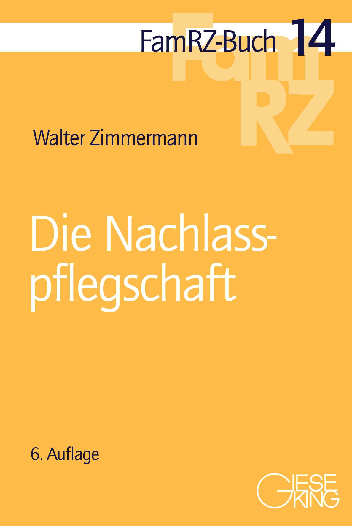 Vorderes Coverbild Die Nachlasspflegschaft