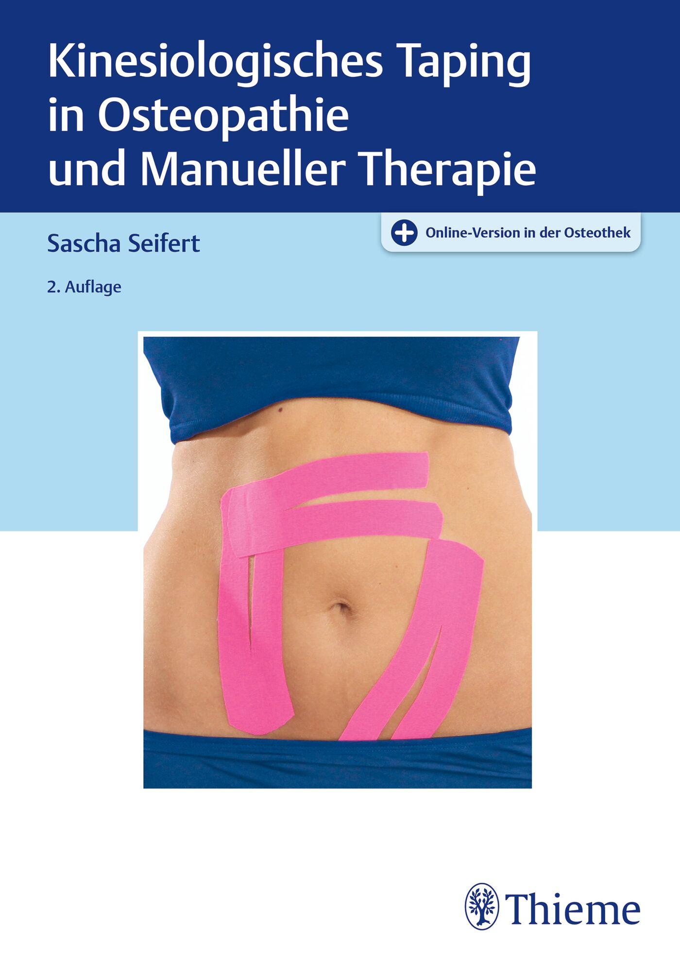 Vorderes Coverbild Kinesiologisches Taping in Osteopathie und Manueller Therapie