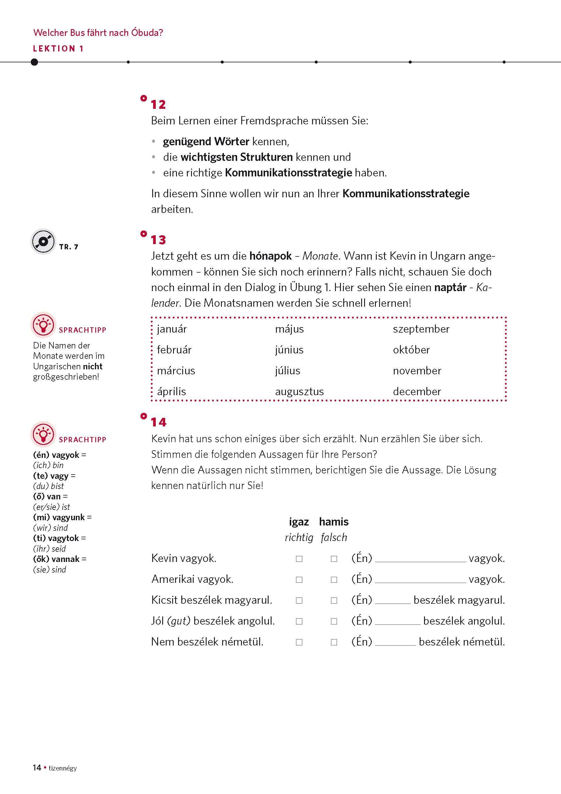 Beispielinhalt (Bild) PONS Power-Sprachkurs Ungarisch