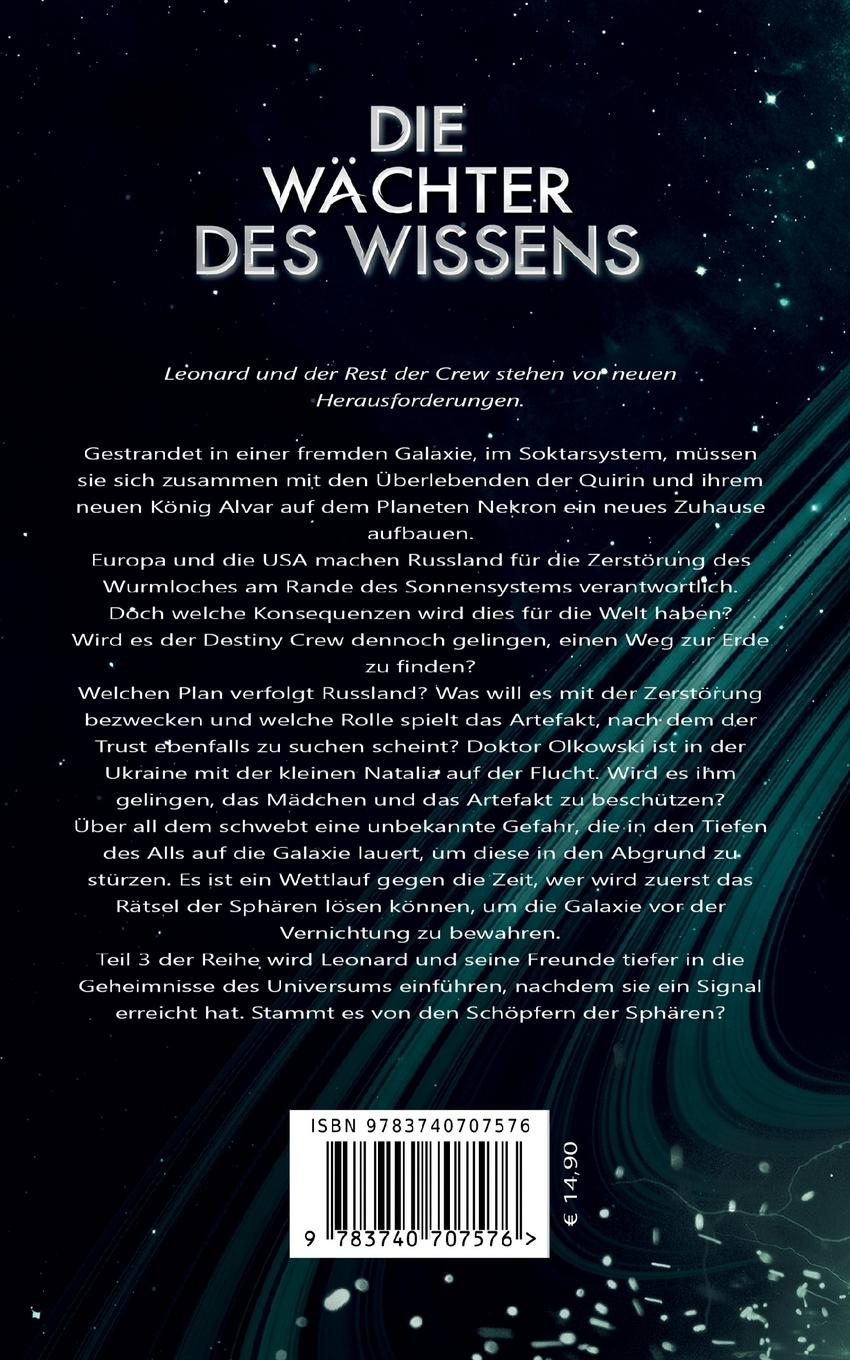 Rückseitencover Die Wächter des Wissens