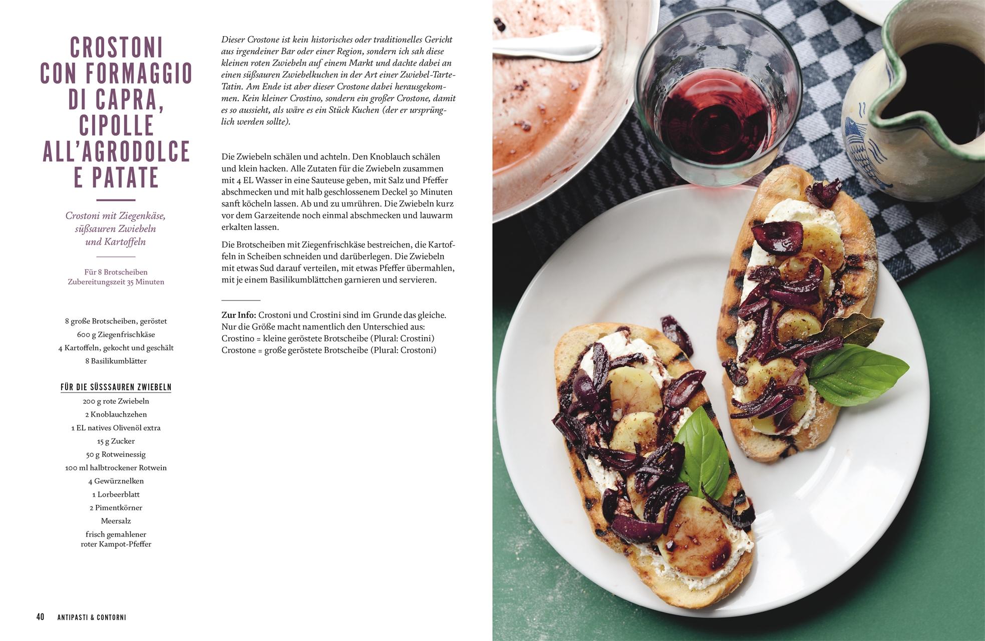 Beispielinhalt (Bild) Cucina Vegetariana