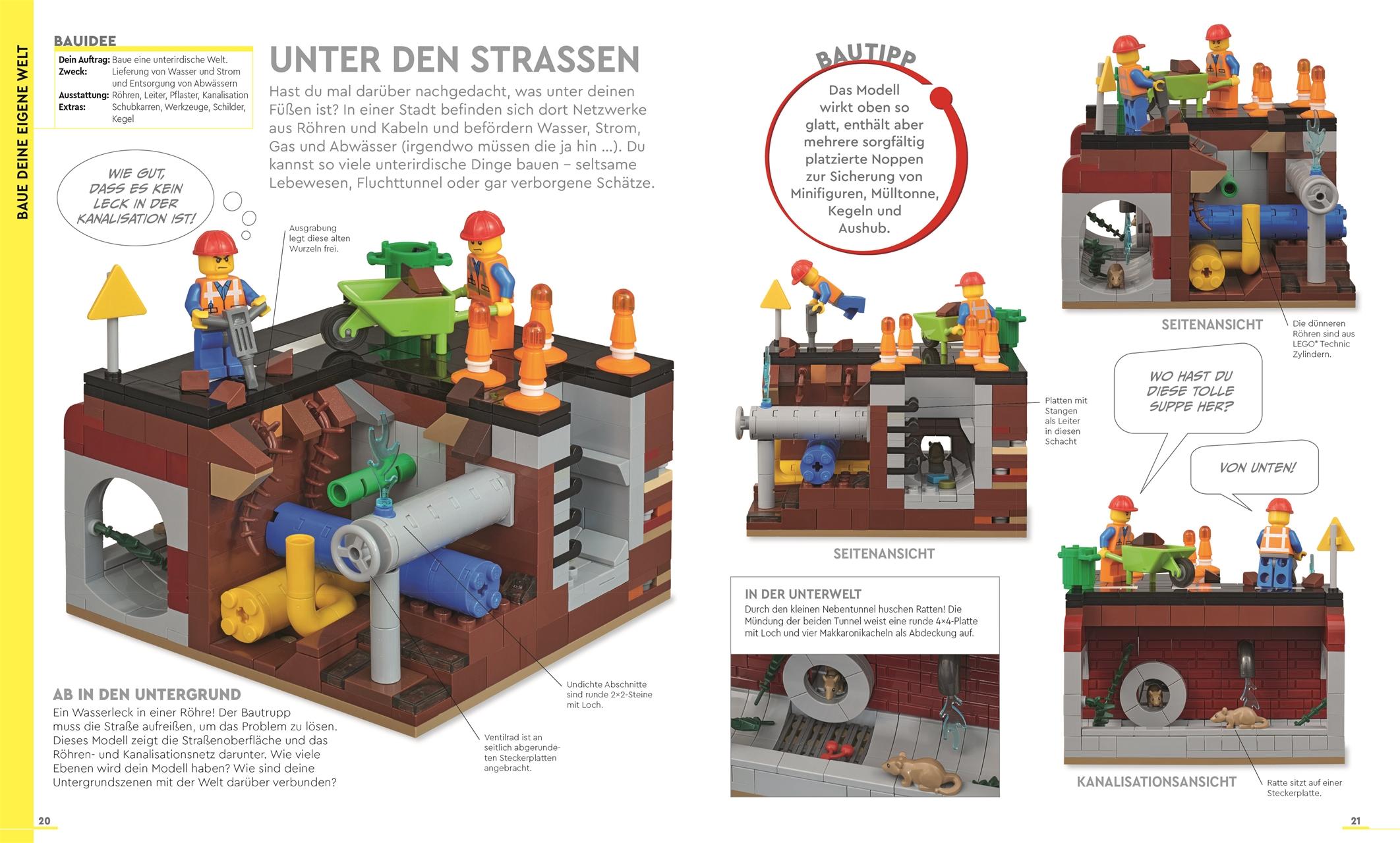 Beispielinhalt (Bild) Das neue LEGO® Ideen Buch