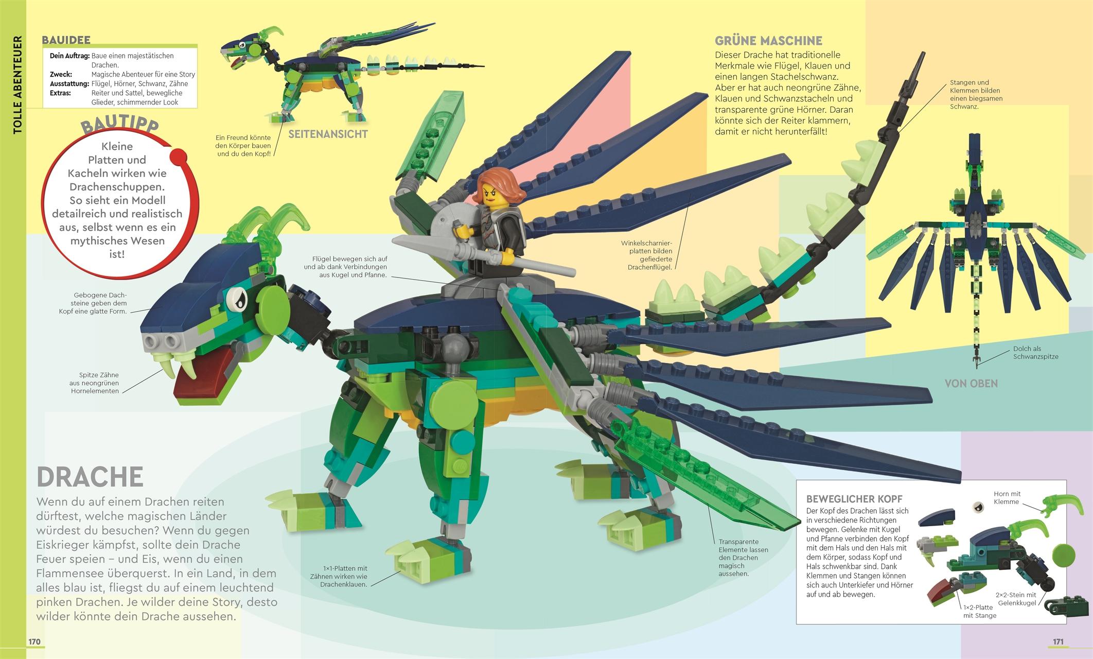 Beispielinhalt (Bild) Das neue LEGO® Ideen Buch