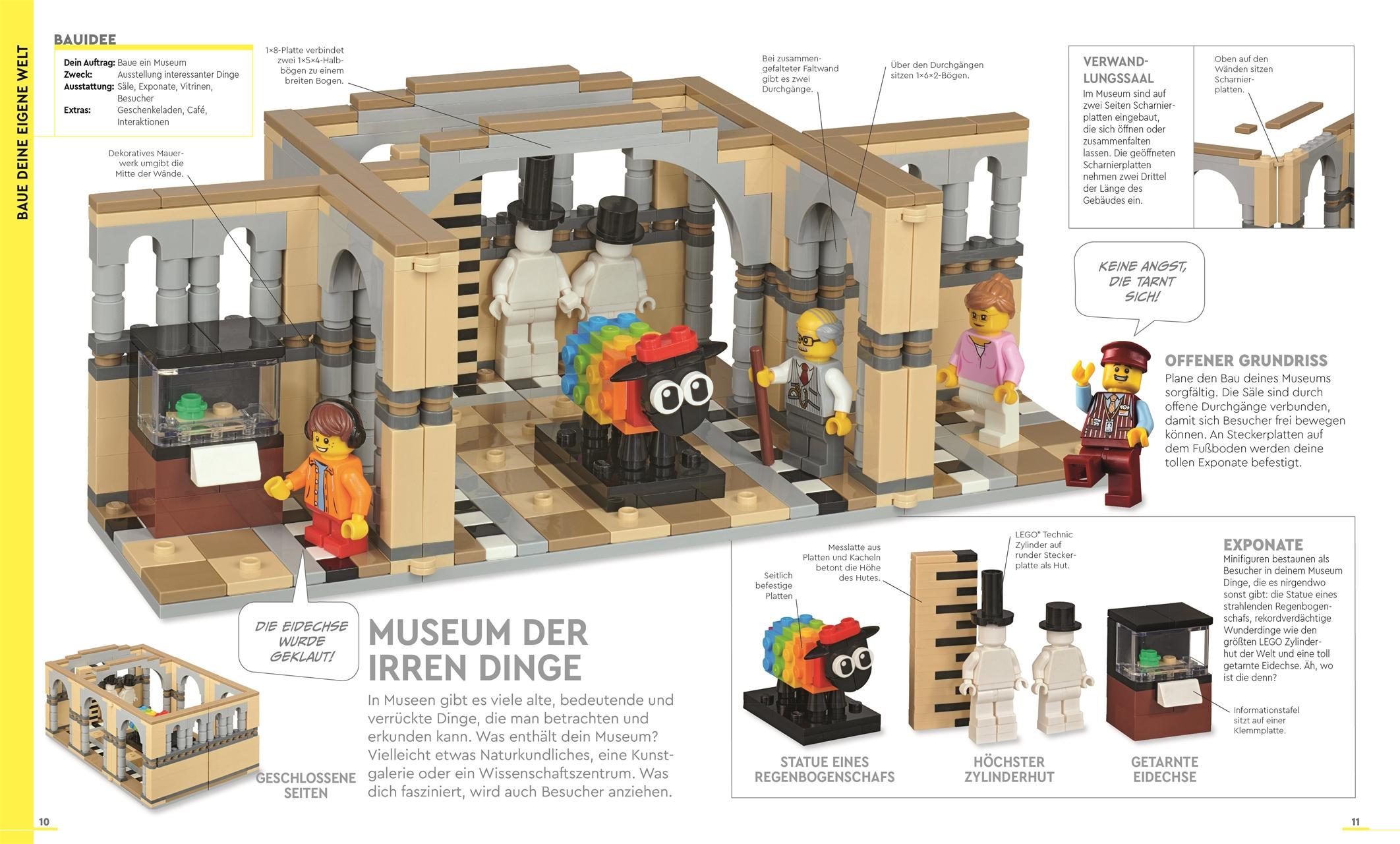 Beispielinhalt (Bild) Das neue LEGO® Ideen Buch