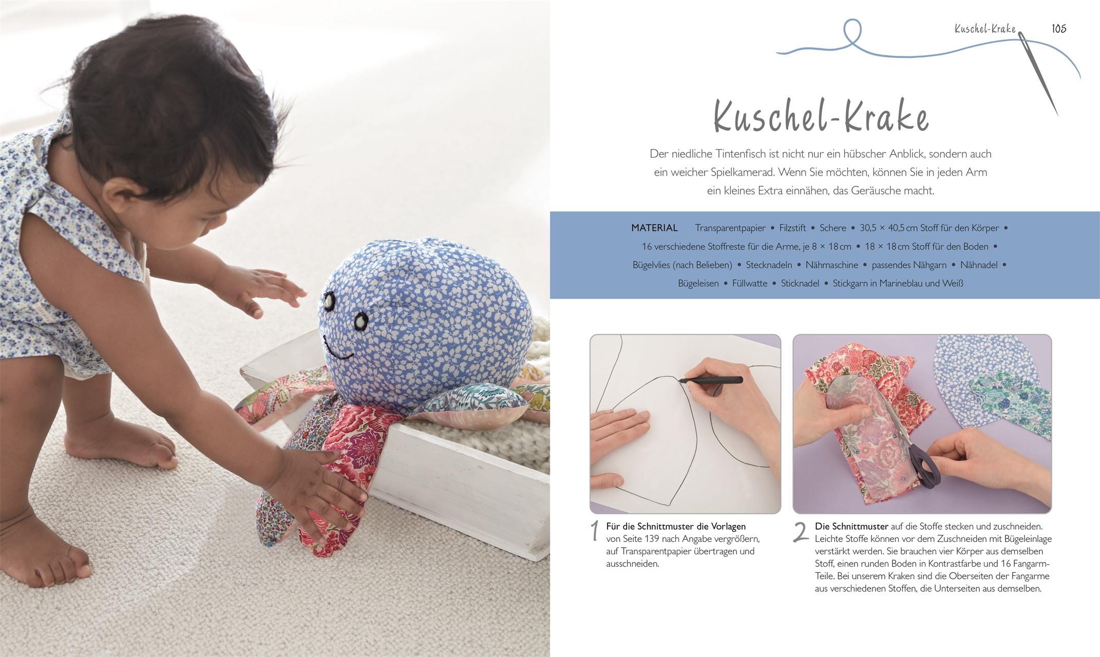 Beispielinhalt (Bild) Nähideen fürs Baby