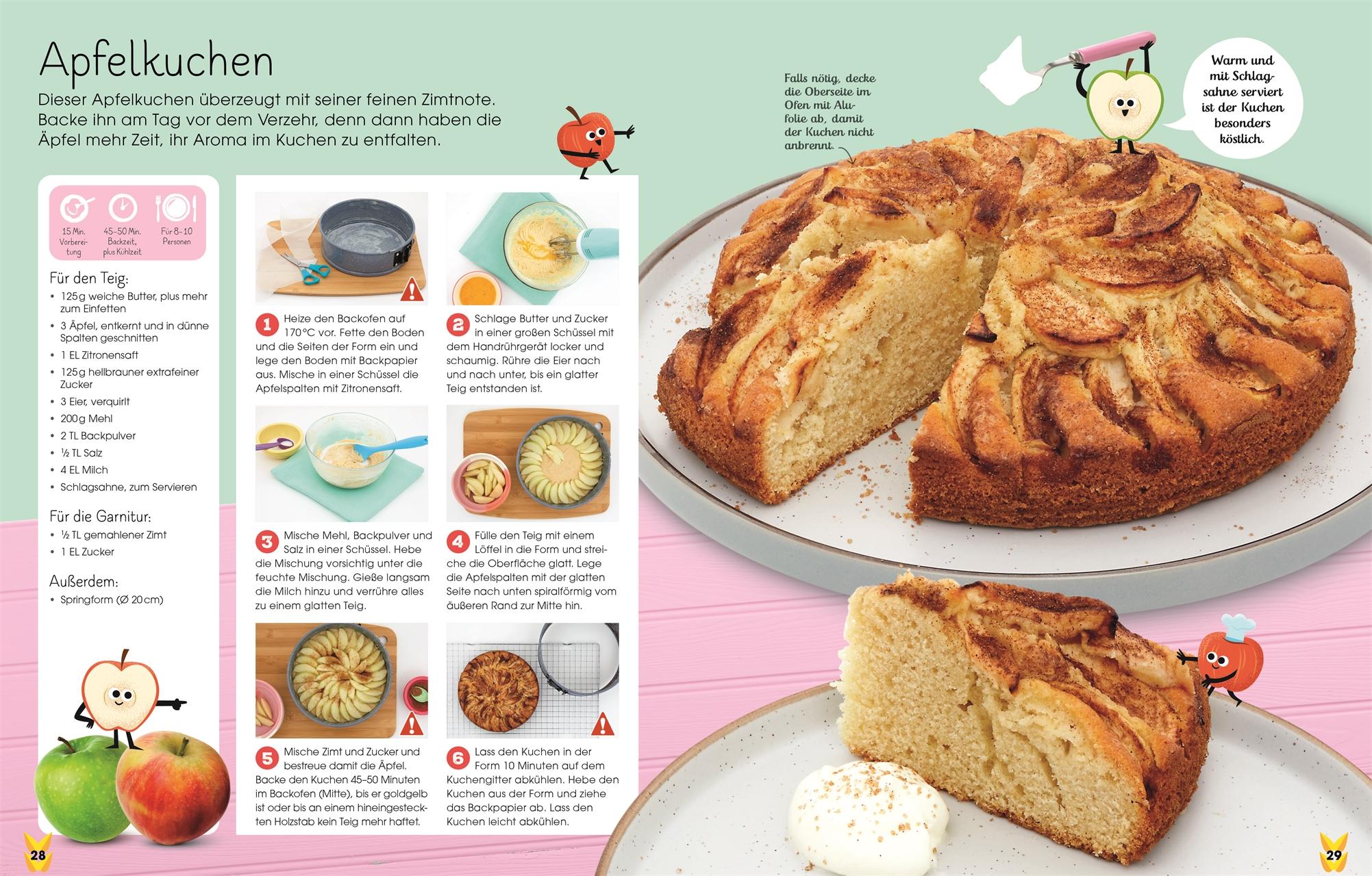 Beispielinhalt (Bild) Heute back ich ... Kuchen!
