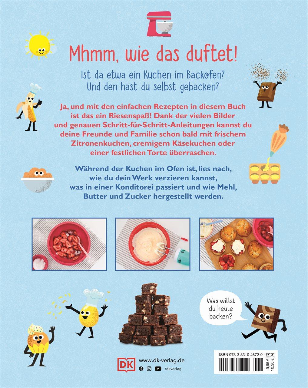 Rückseitencover Heute back ich ... Kuchen!