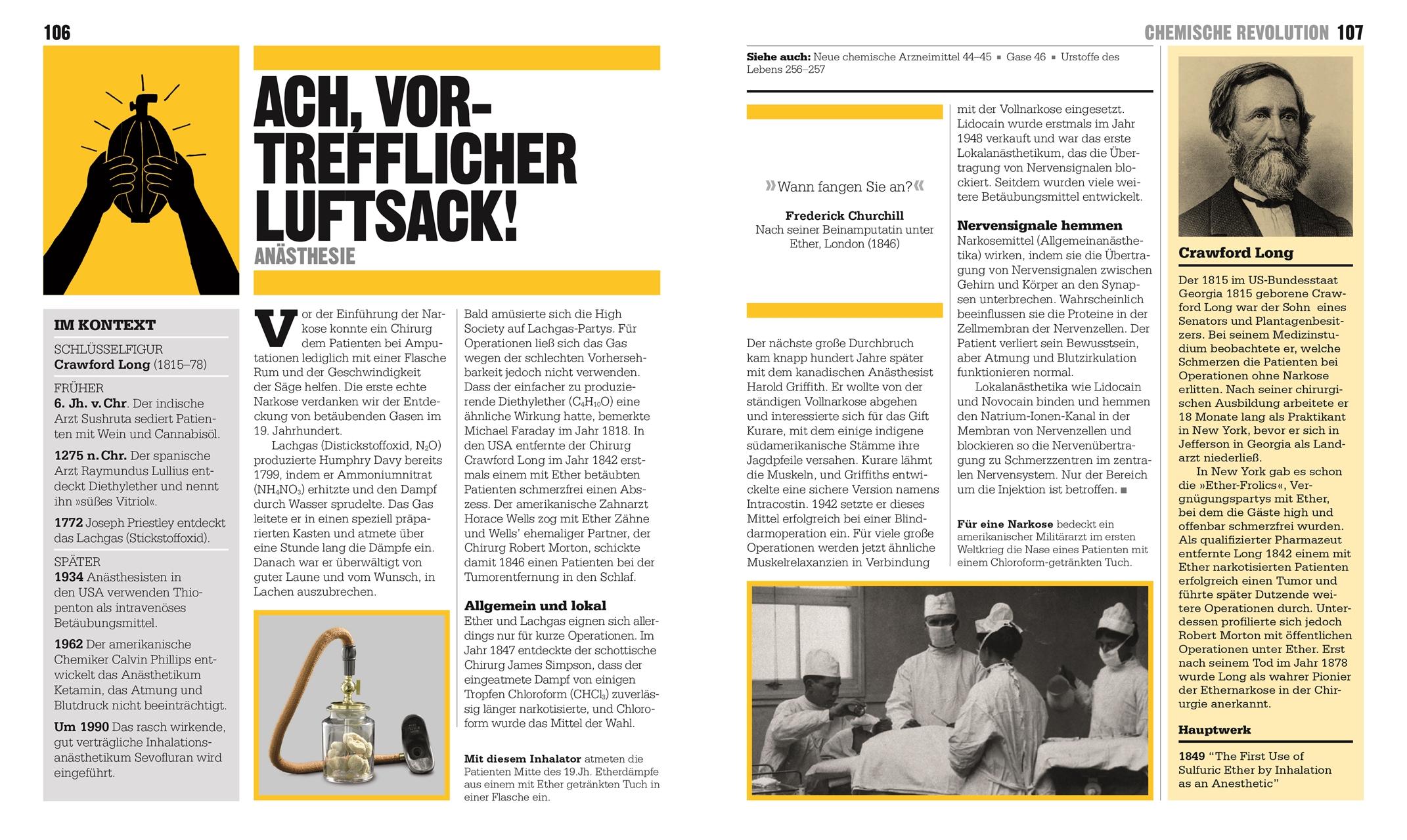 Beispielinhalt (Bild) Big Ideas. Das Chemie-Buch