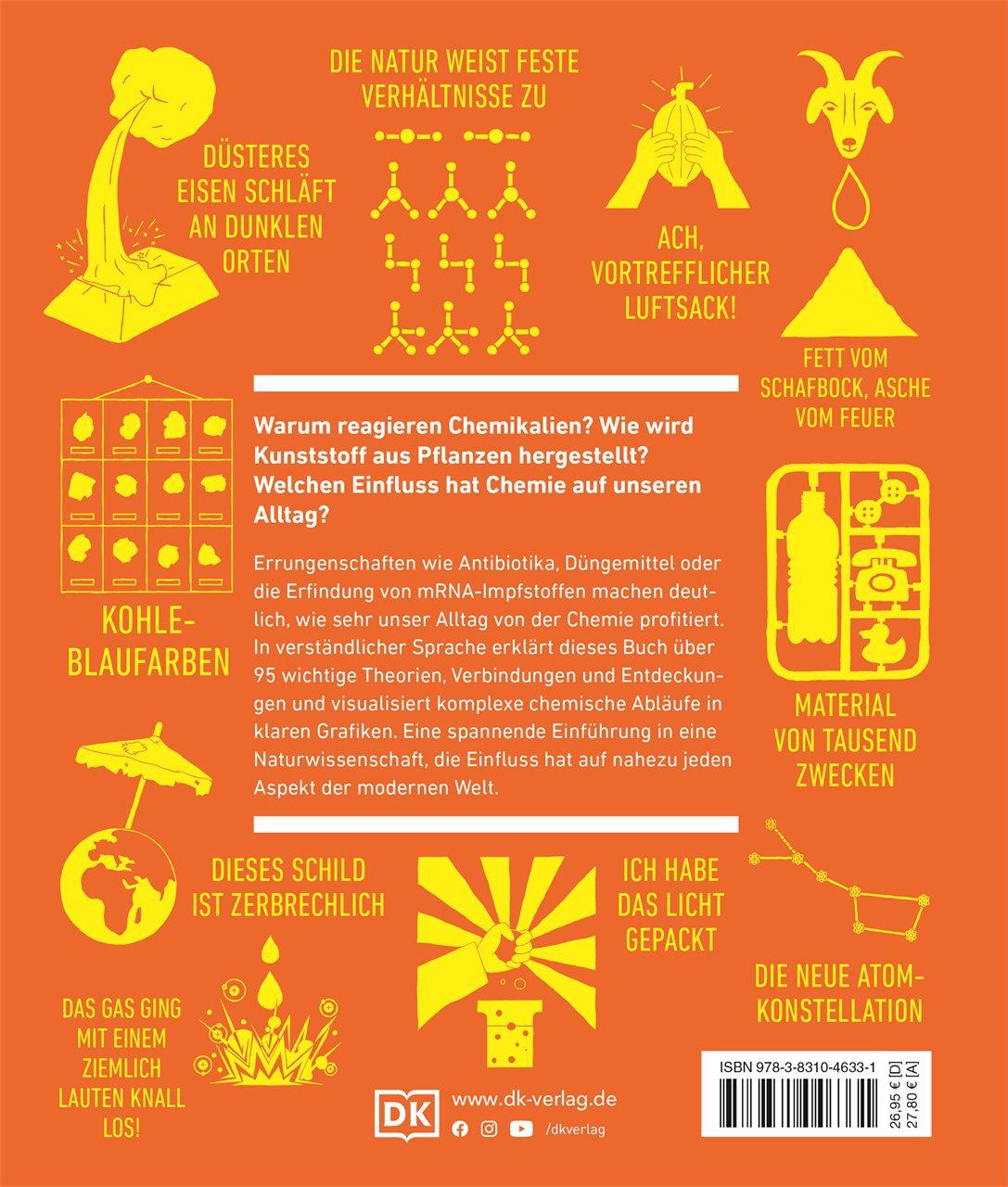 Rückseitencover Big Ideas. Das Chemie-Buch