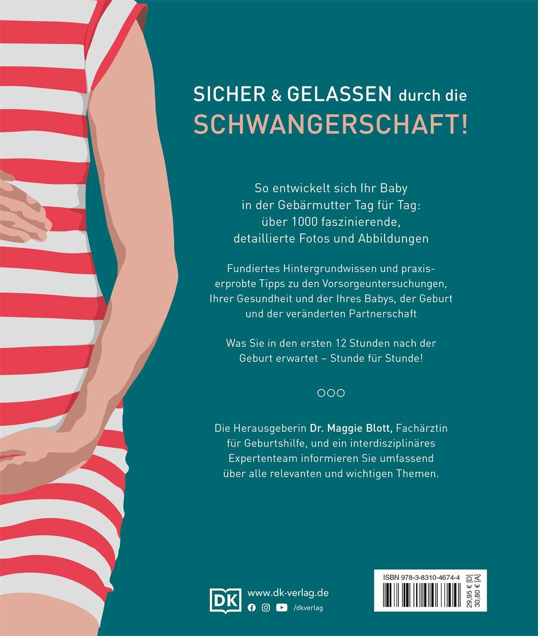 Rückseitencover Alles über meine Schwangerschaft Tag für Tag