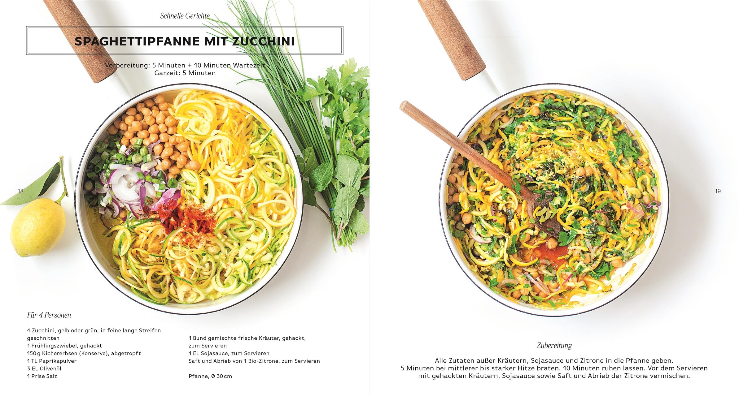 Beispielinhalt (Bild) Vegan One Pot