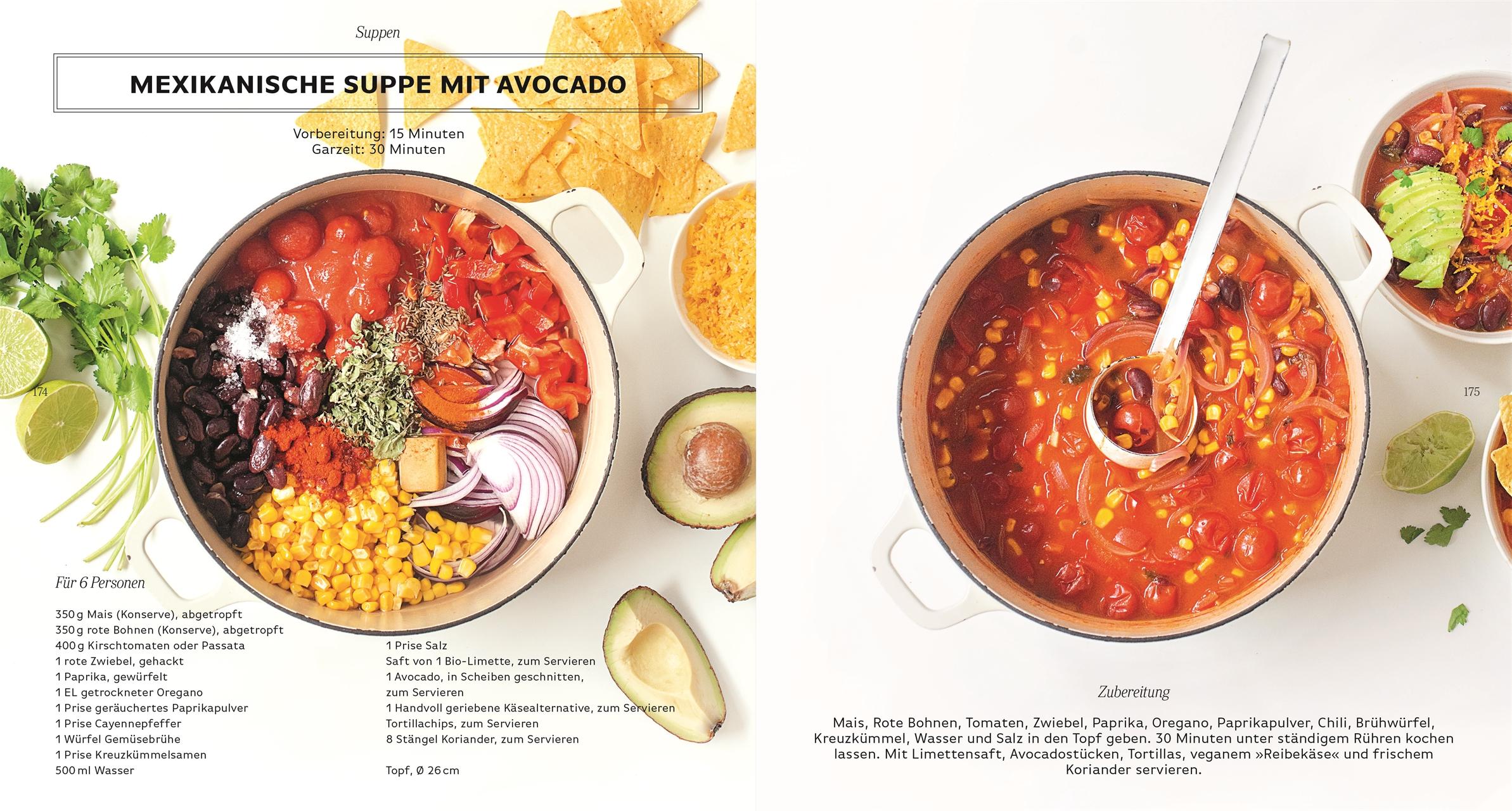 Beispielinhalt (Bild) Vegan One Pot