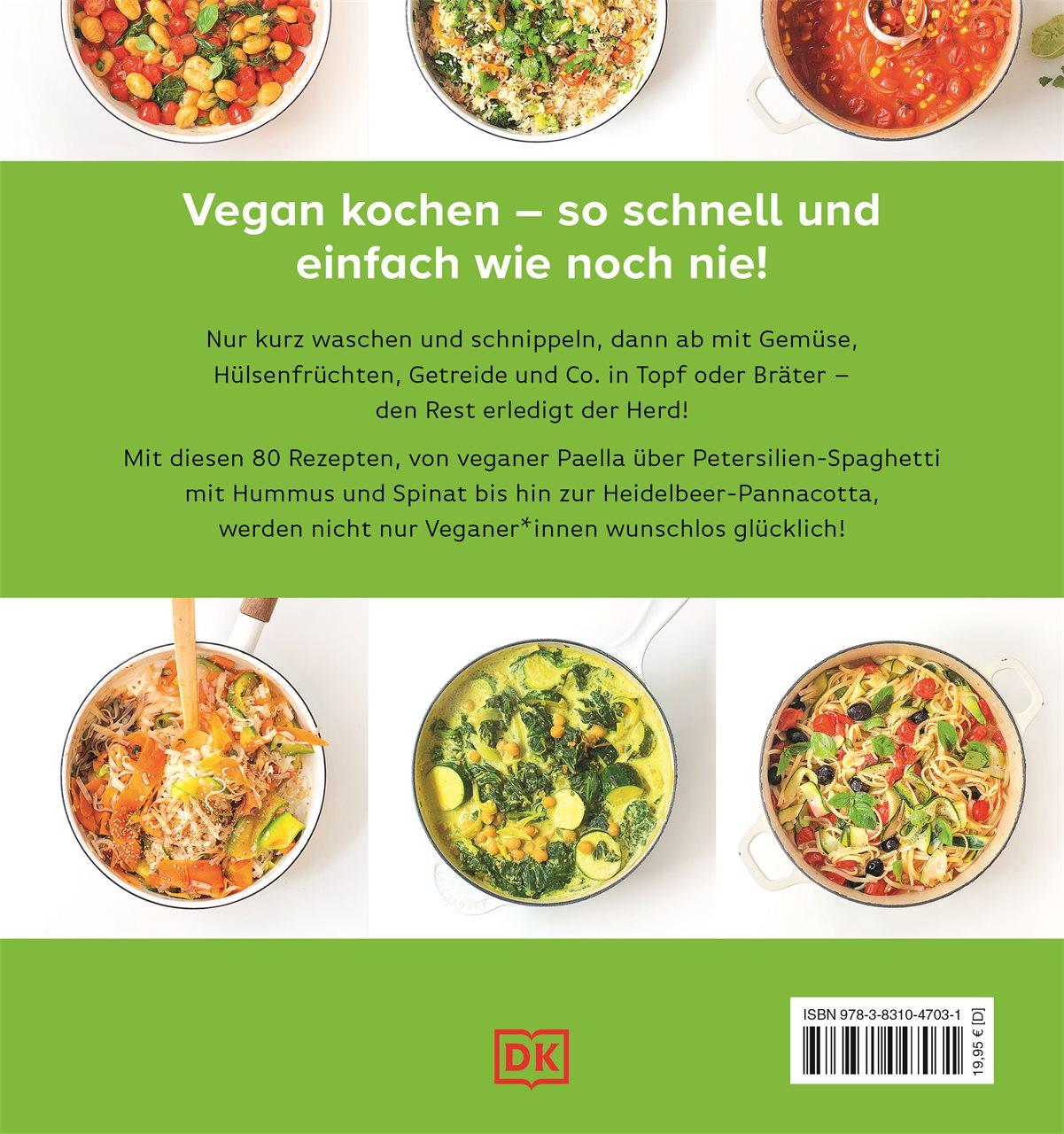 Rückseitencover Vegan One Pot