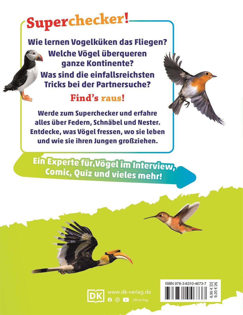 Rückseitencover Superchecker! Vögel