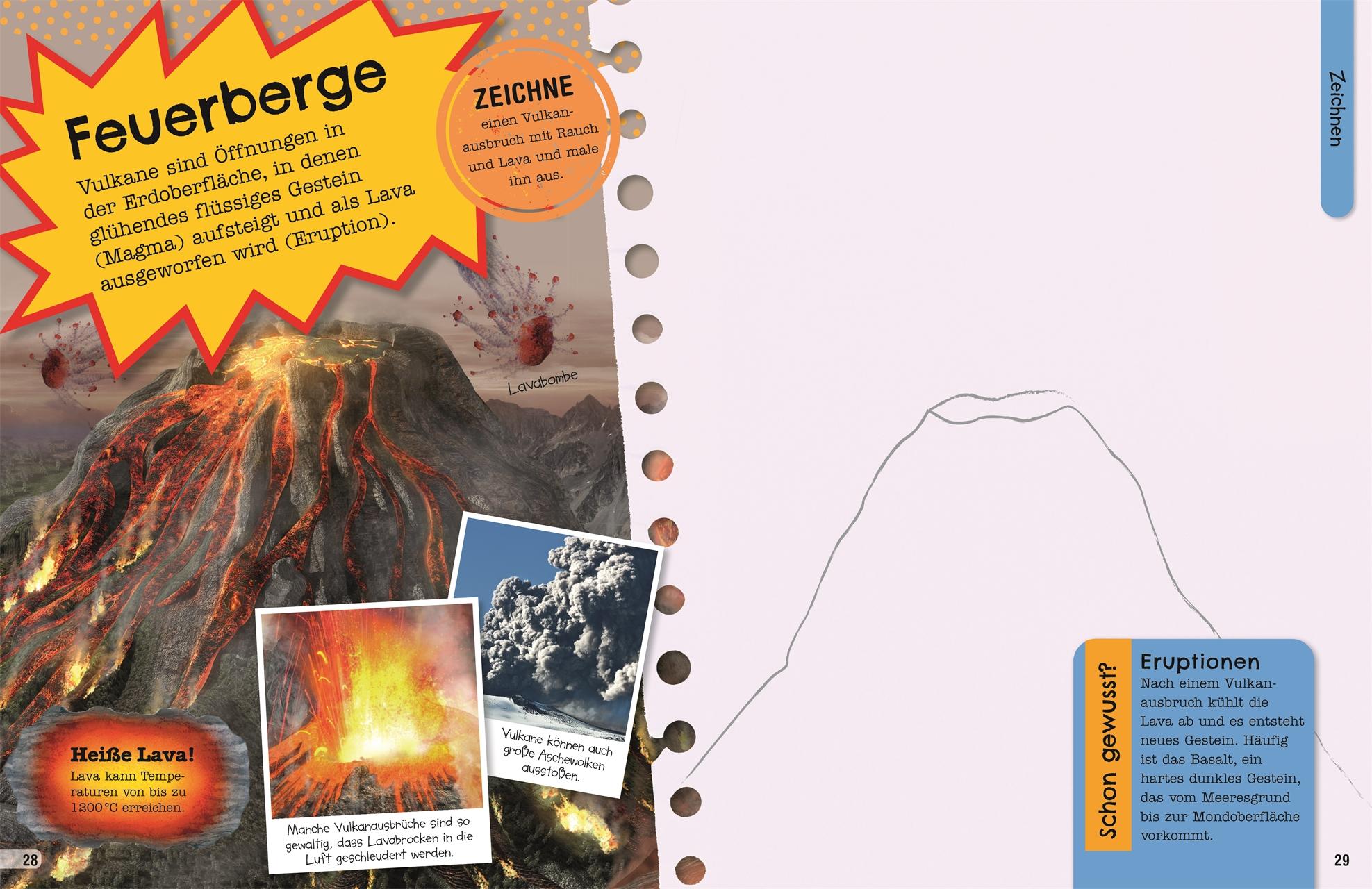 Beispielinhalt (Bild) Mein Mitmach-Wissens-Kick. Steine und Mineralien