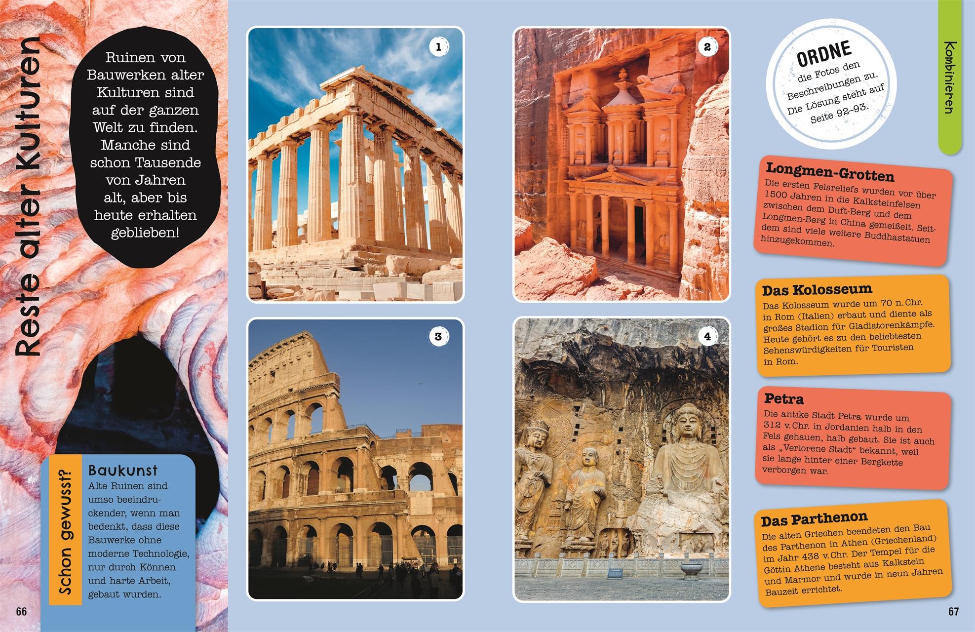 Beispielinhalt (Bild) Mein Mitmach-Wissens-Kick. Steine und Mineralien