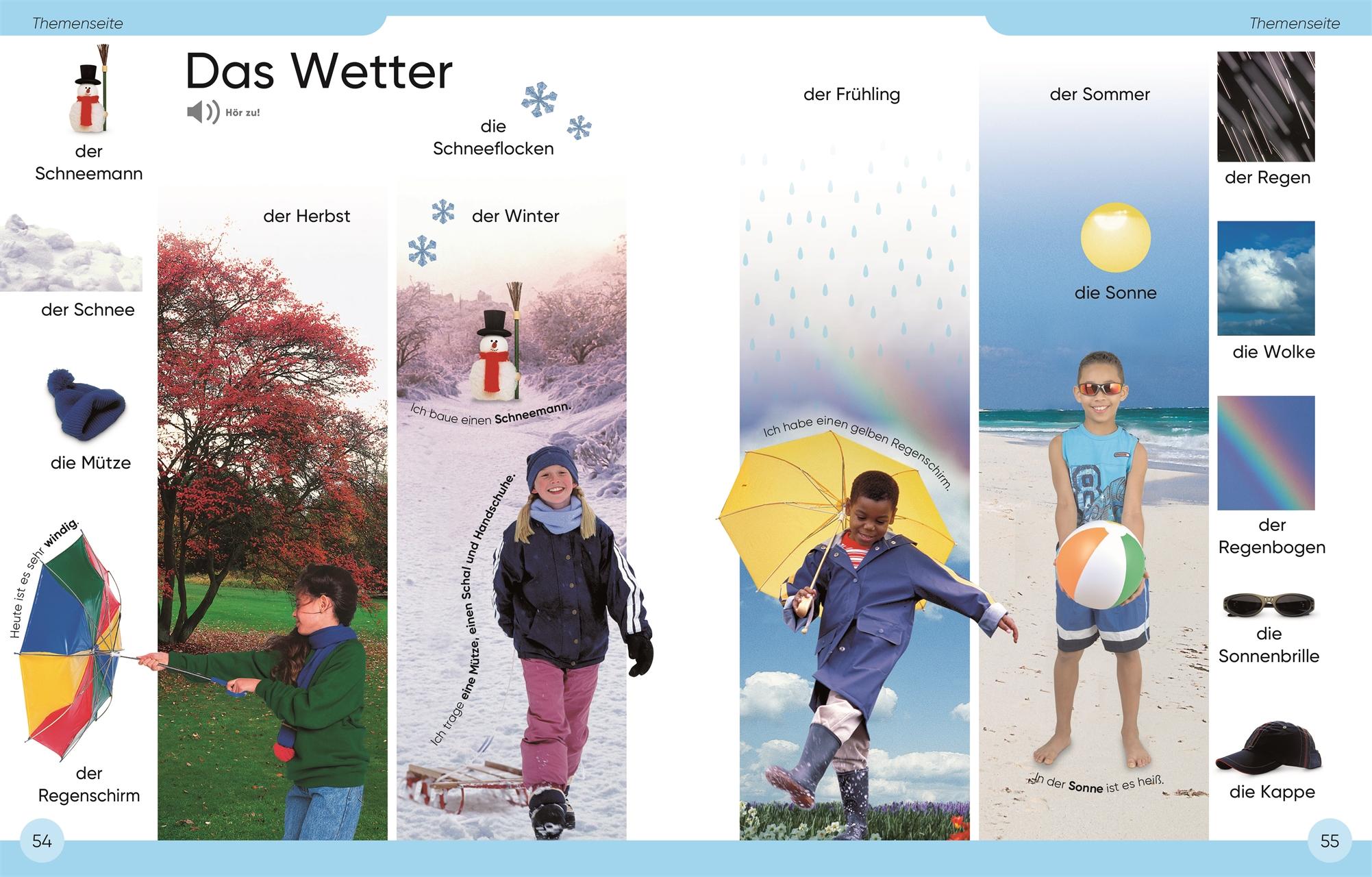 Beispielinhalt (Bild) Bildwörterbuch Deutsch