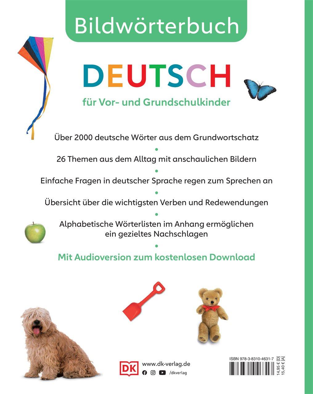 Rückseitencover Bildwörterbuch Deutsch