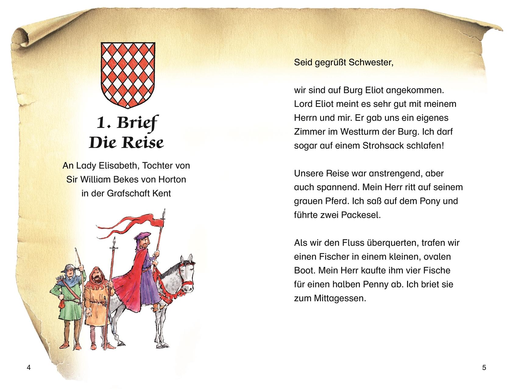 Beispielinhalt (Bild) SUPERLESER! Kampf um Burg Eliot