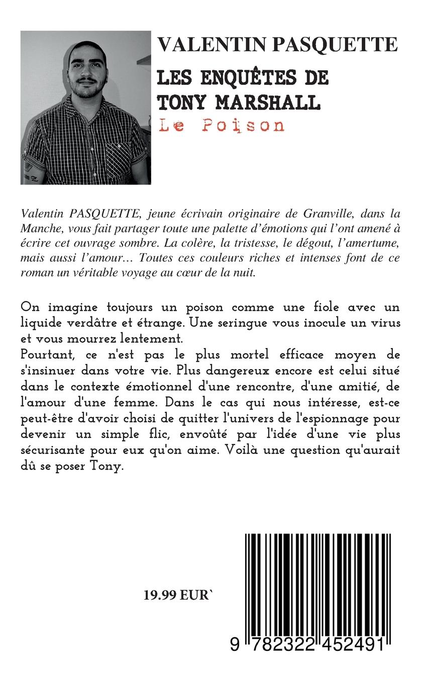 Rückseitencover Les enquêtes de Tony Marshall