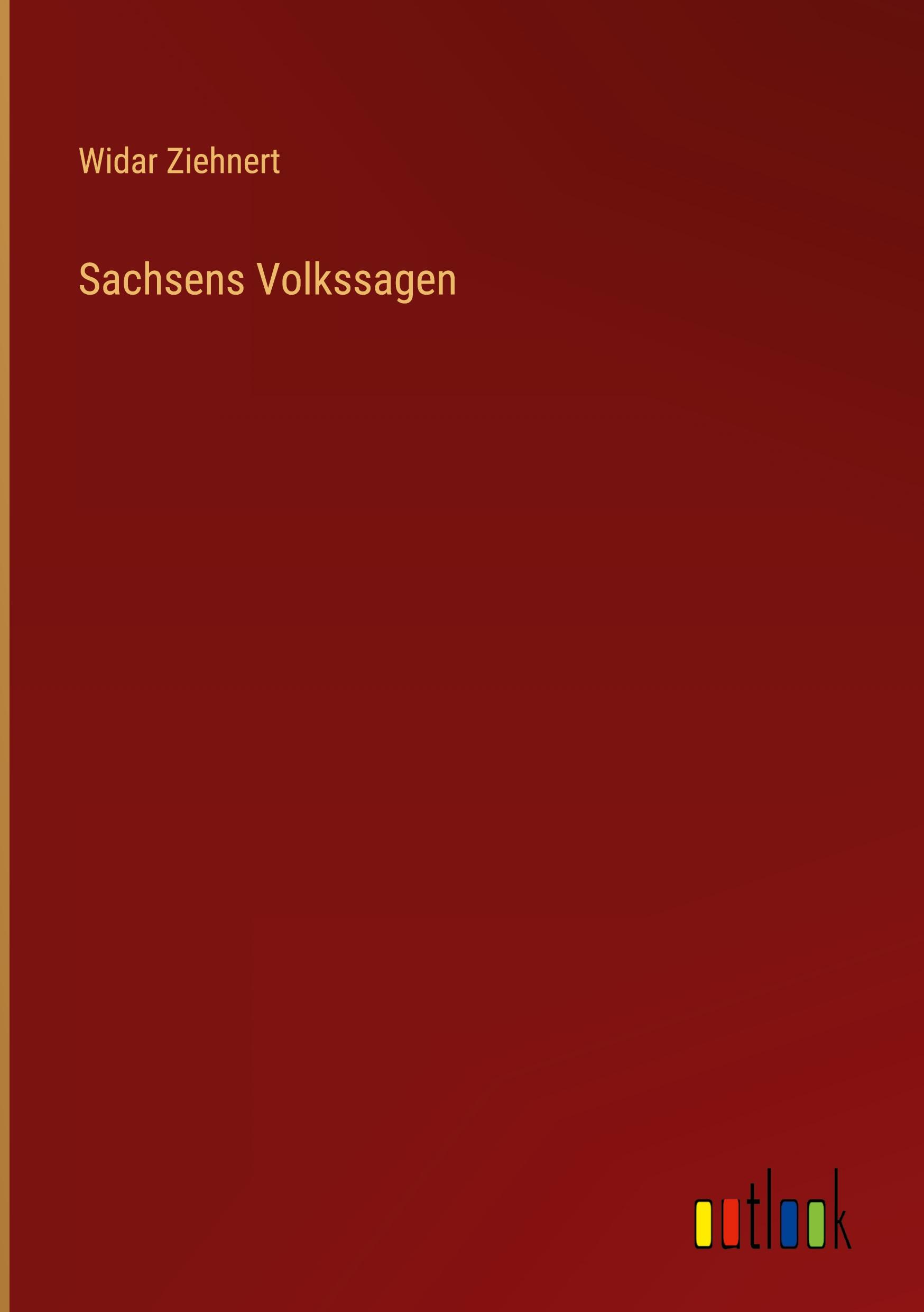 Vorderes Coverbild Sachsens Volkssagen