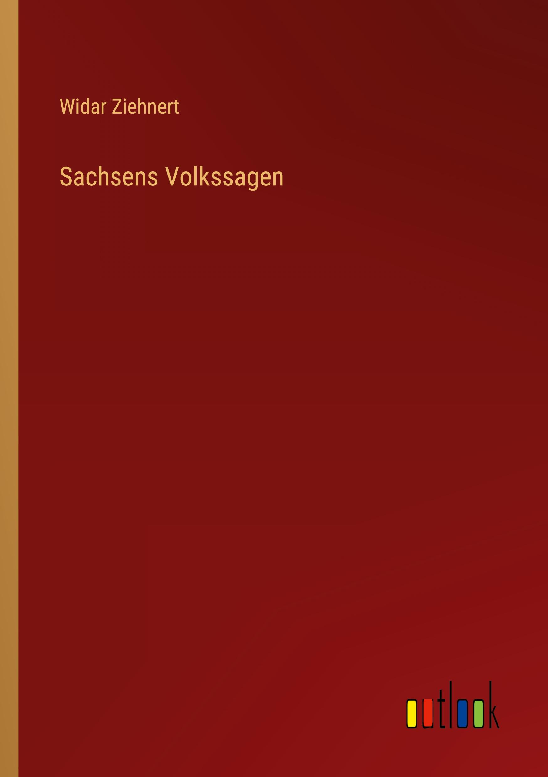Vorderes Coverbild Sachsens Volkssagen