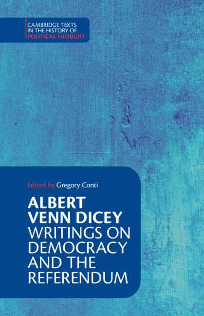 Vorderes Coverbild Albert Venn Dicey