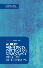 Vorderes Coverbild Albert Venn Dicey