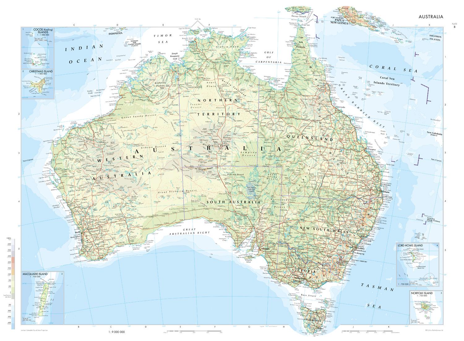 Beispielinhalt (Bild) The Times Comprehensive Atlas of the World