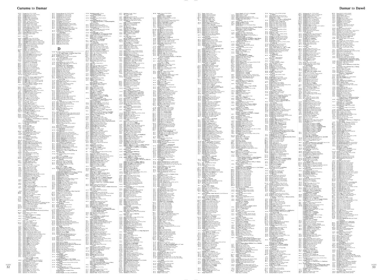 Beispielinhalt (Bild) The Times Comprehensive Atlas of the World