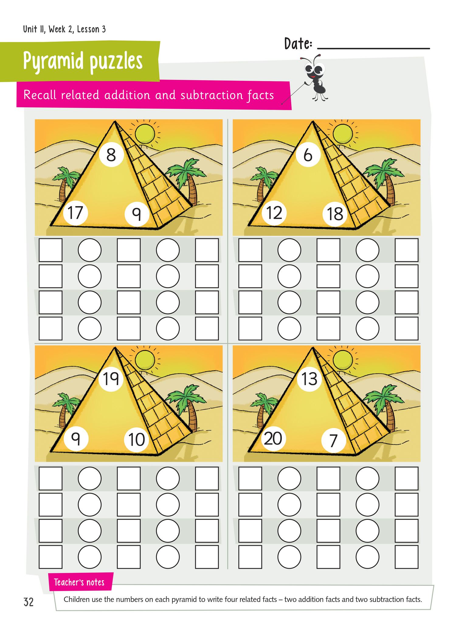 Beispielinhalt (Bild) Year 1 Activity Book 1c
