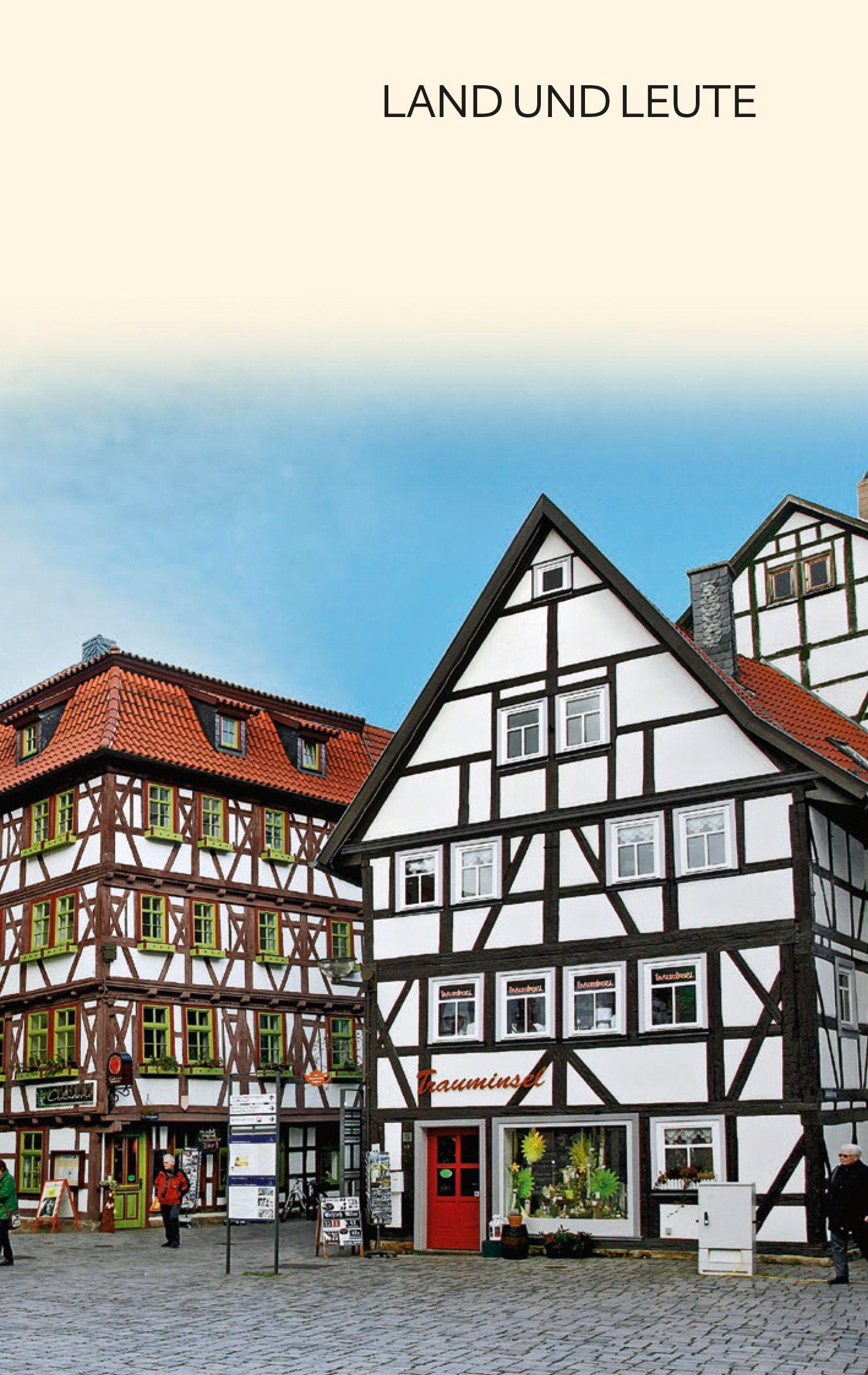 Beispielinhalt (Bild) TRESCHER Reiseführer Thüringen