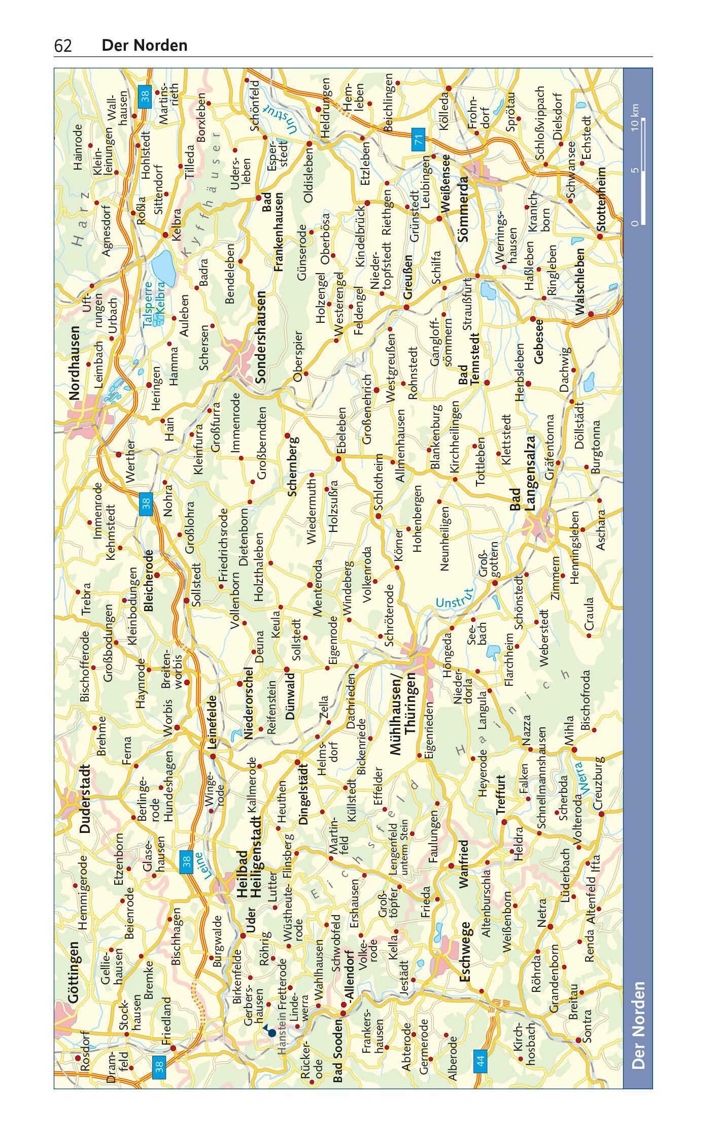 Beispielinhalt (Bild) TRESCHER Reiseführer Thüringen