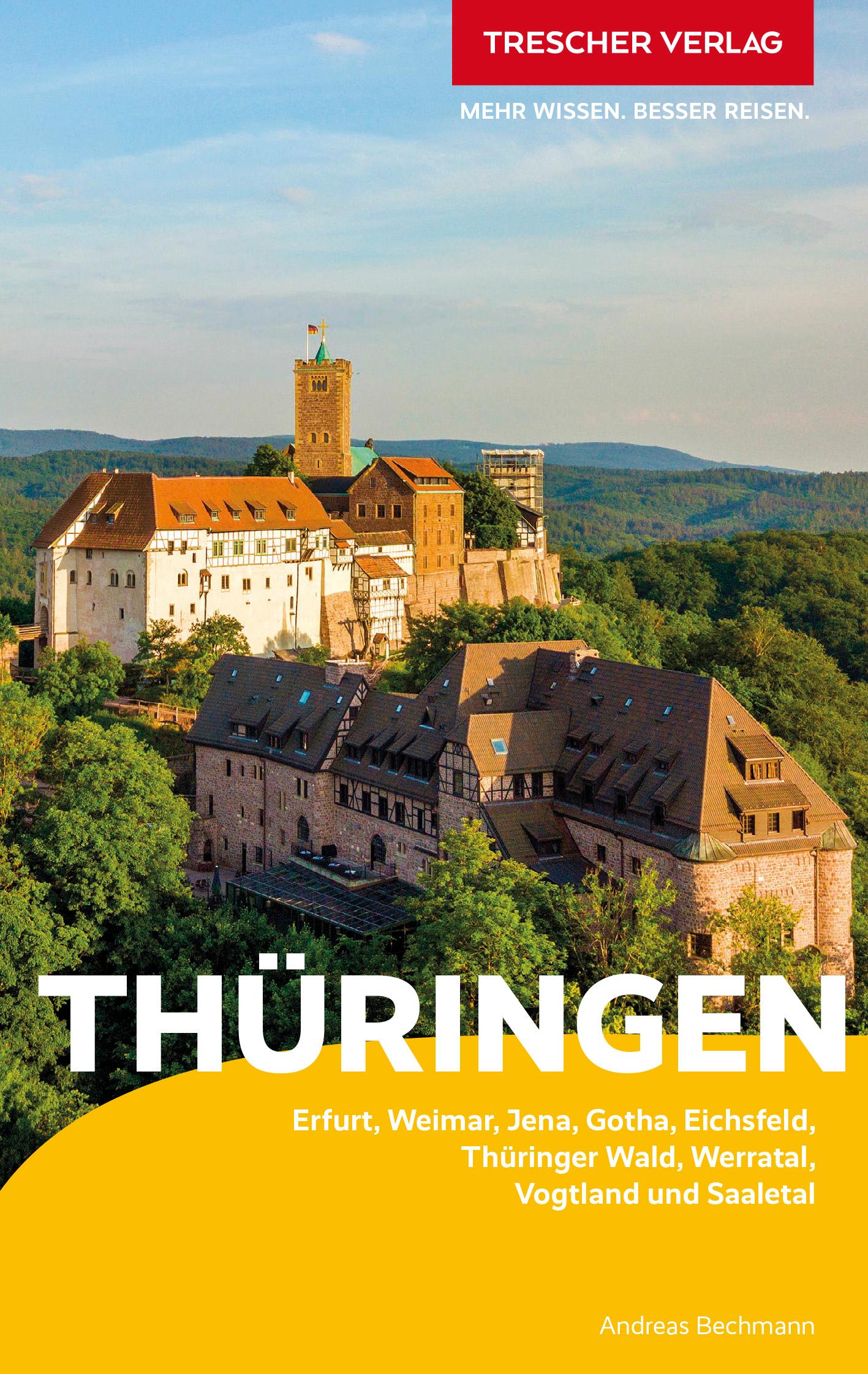 Vorderes Coverbild TRESCHER Reiseführer Thüringen