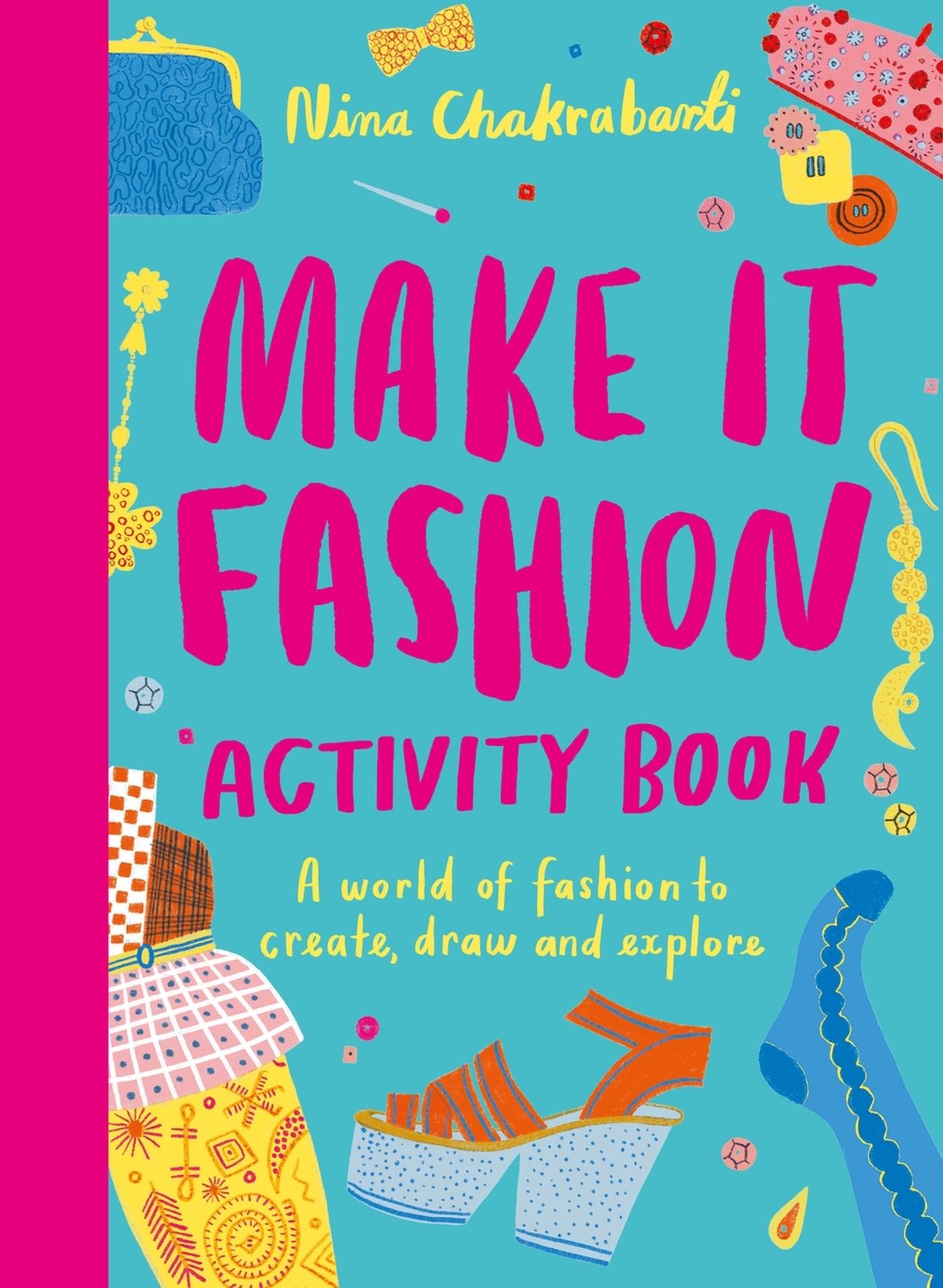 Vorderes Coverbild Make It Fashion Activity Book