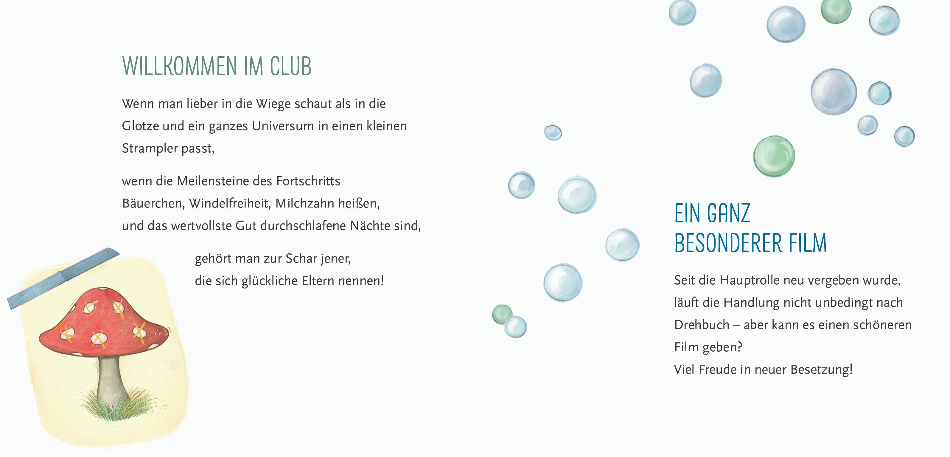 Beispielinhalt (Bild) Alles Liebe zum Baby