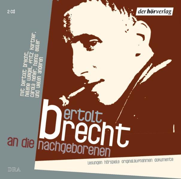 Vorderes Coverbild An die Nachgeborenen. 2 CDs