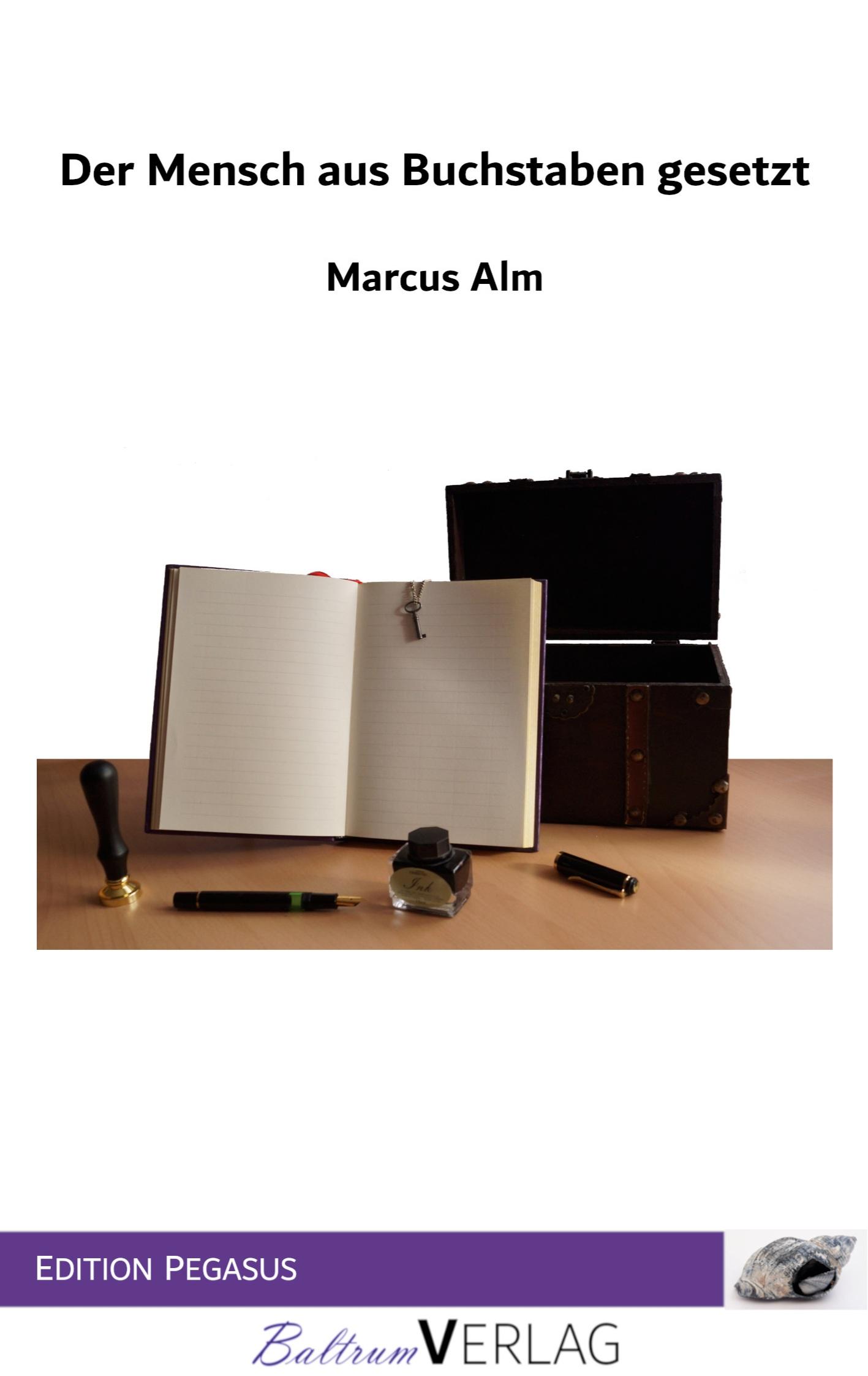 Vorderes Coverbild Der Mensch aus Buchstaben gesetzt