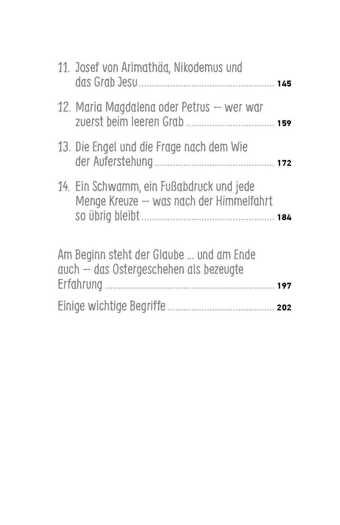 Beispielinhalt (Bild) Auferstanden, oder?