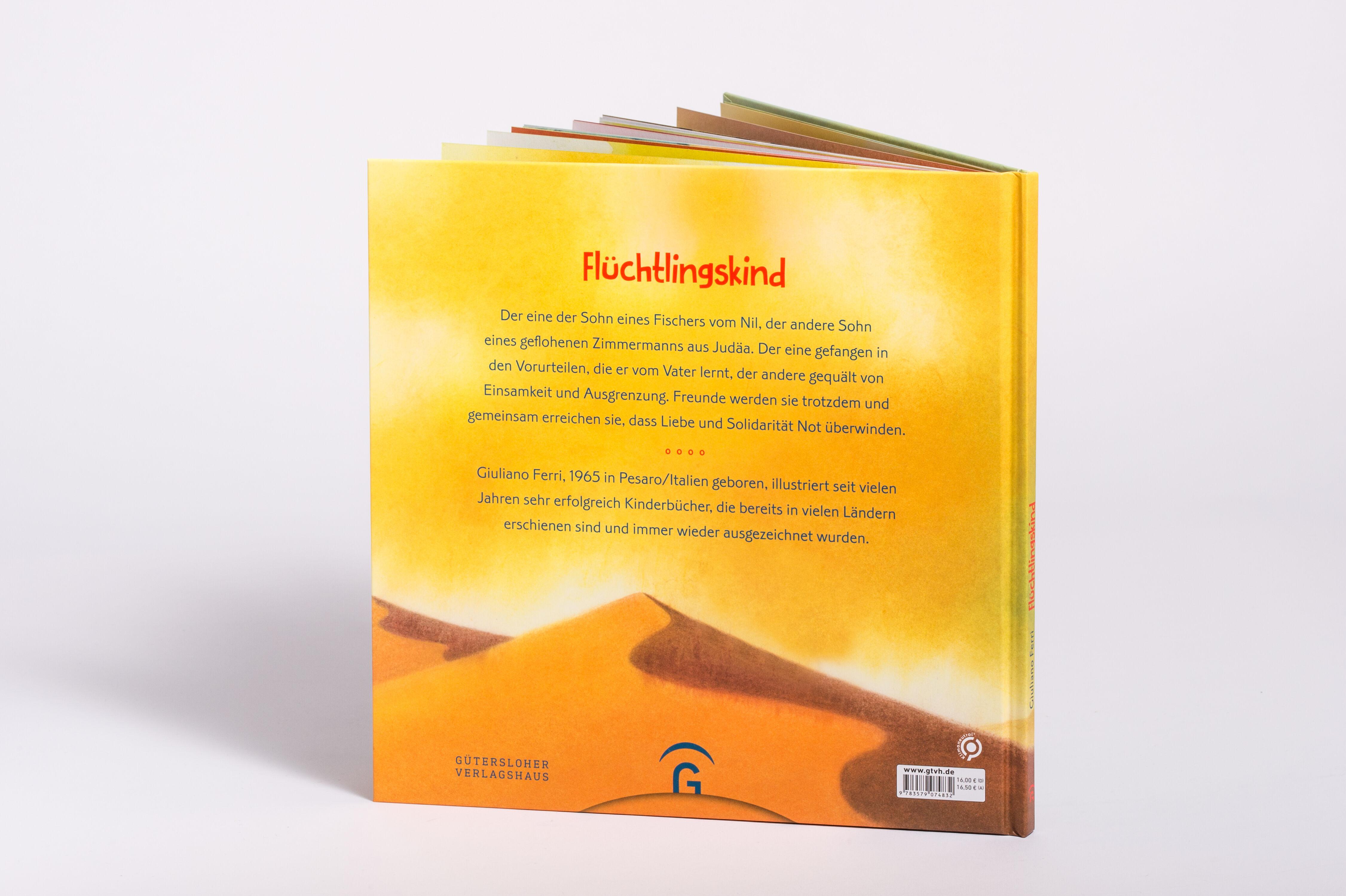 Beispielinhalt (Bild) Flüchtlingskind