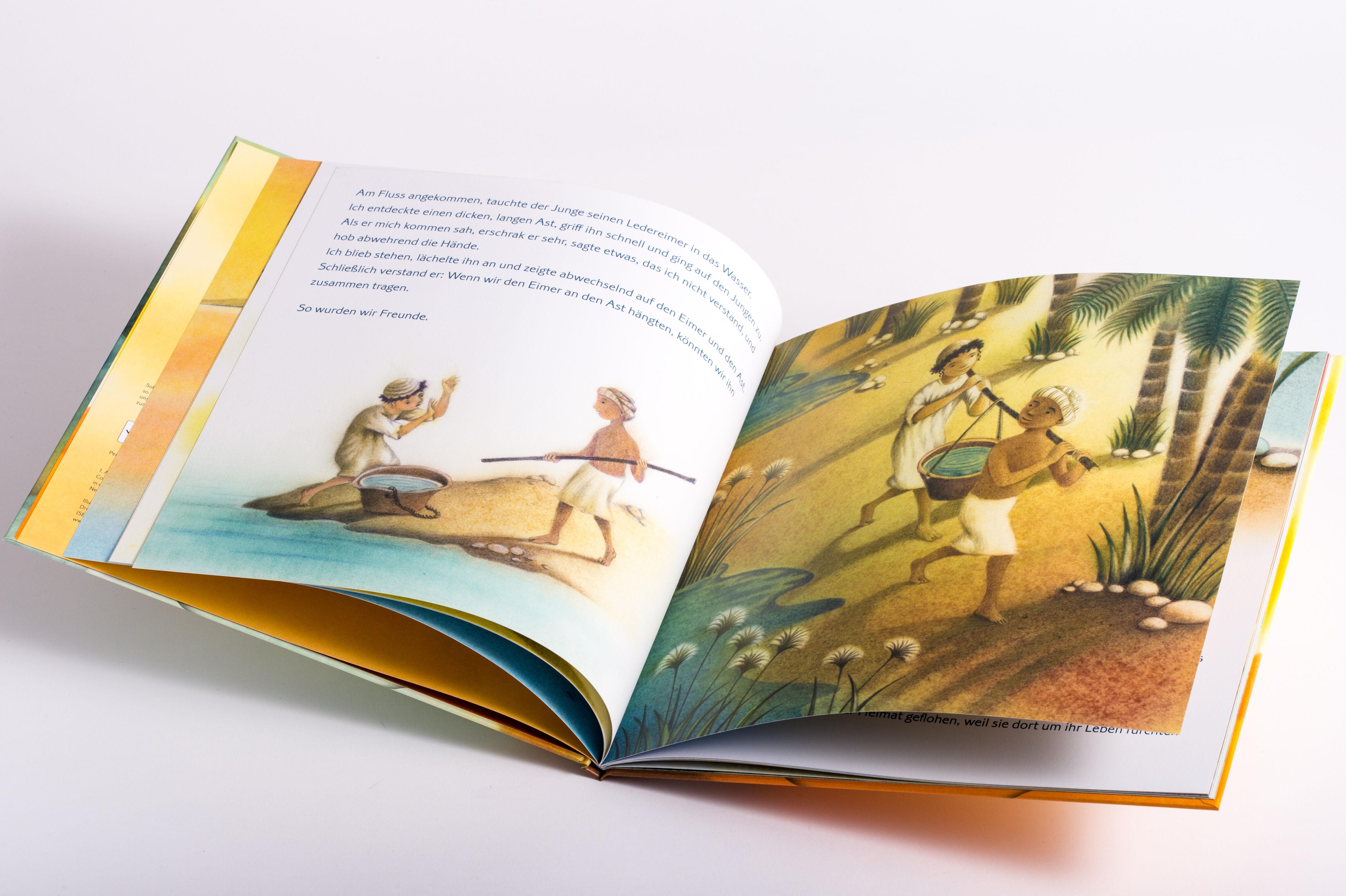 Beispielinhalt (Bild) Flüchtlingskind