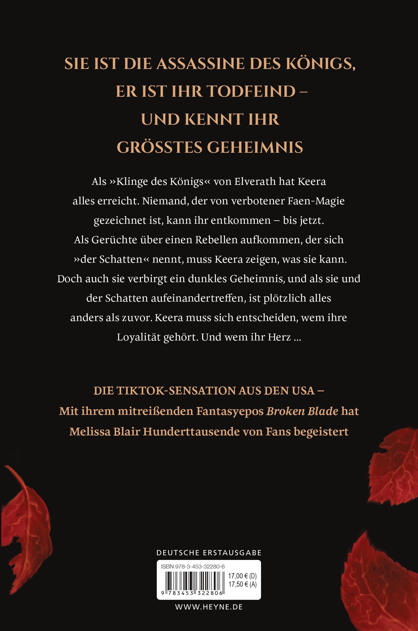 Beispielinhalt (Bild) Broken Blade - Die Klinge des Königs