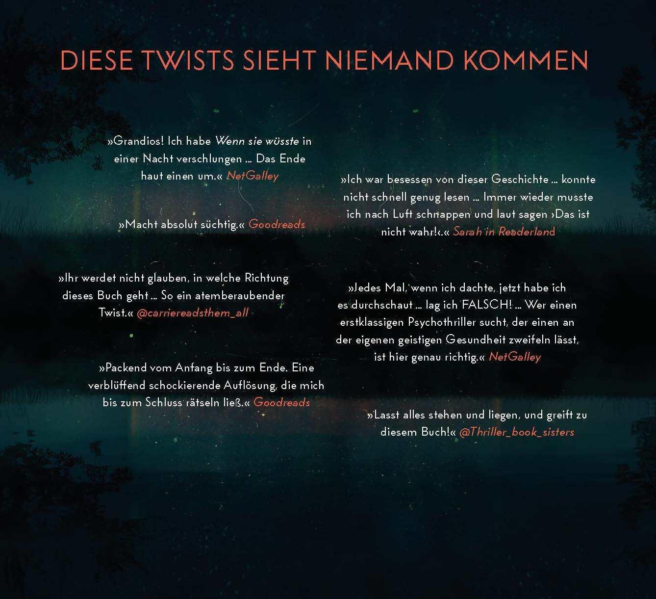 Beispielinhalt (Bild) Wenn sie wüsste