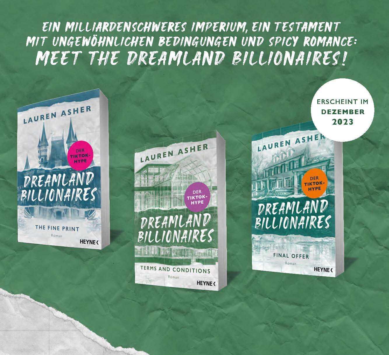 Beispielinhalt (Bild) Dreamland Billionaires - Terms and Conditions